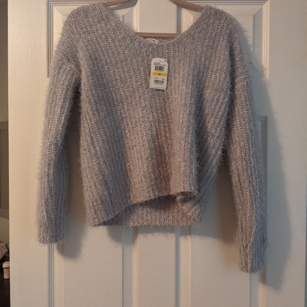 Baby blue sweater
